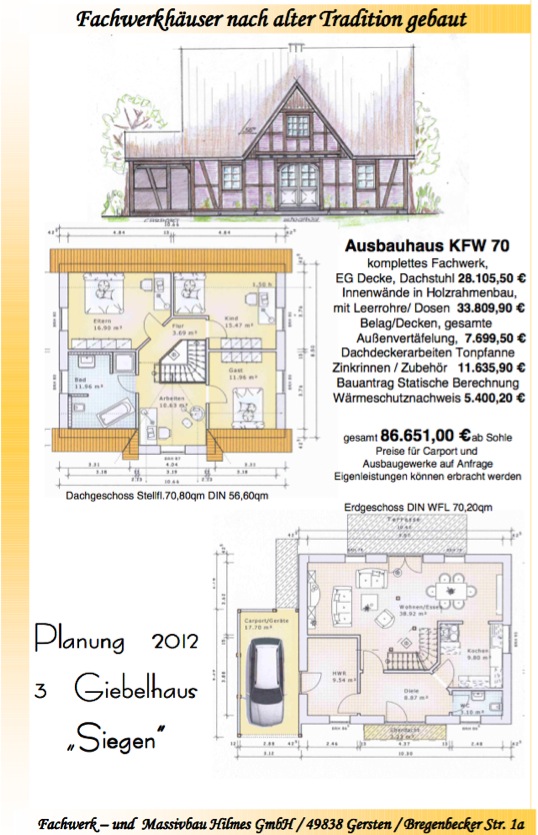 Ausbauhaus KFW 70 nr2